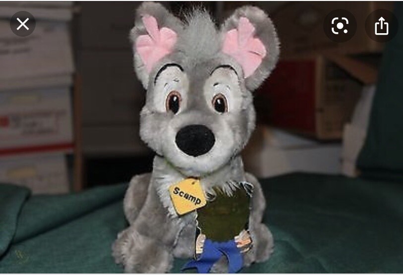 disney scamp plush
